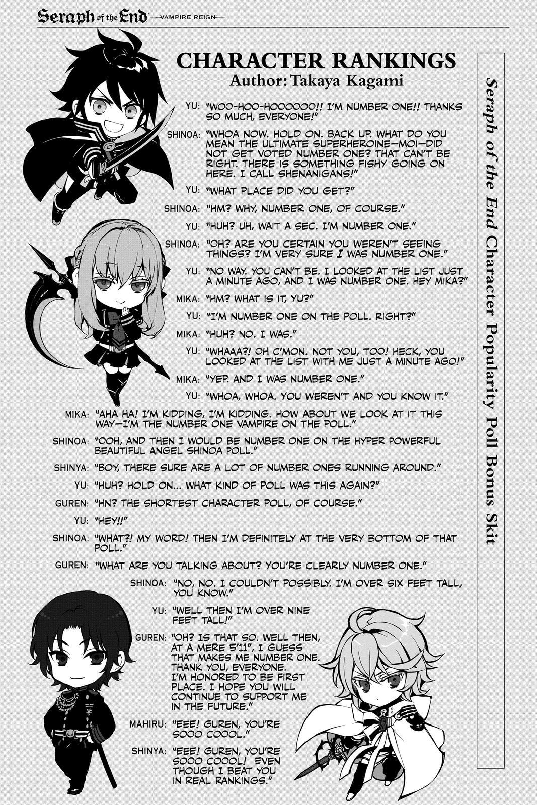 Read Owari no Seraph Manga Online
