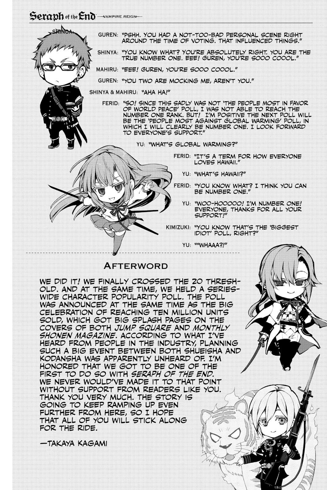 Read Owari no Seraph Manga Online