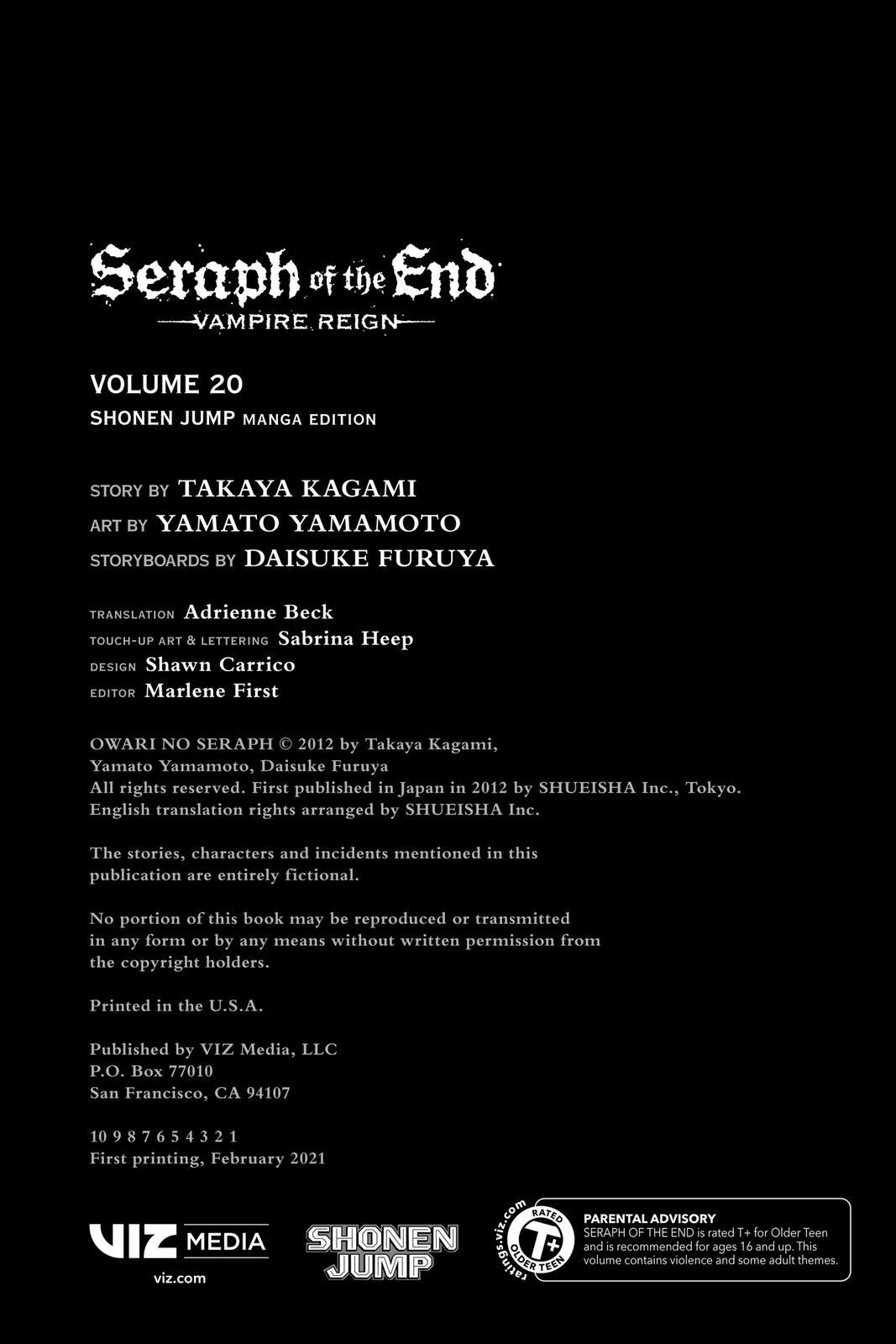 Read Owari no Seraph Manga Online