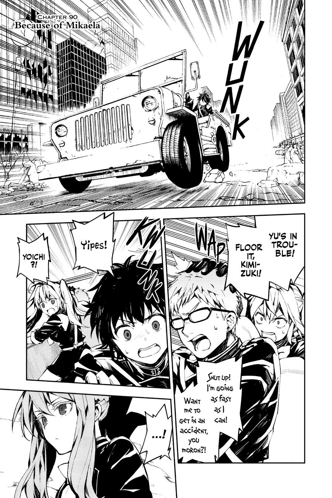Read Owari no Seraph Manga Online