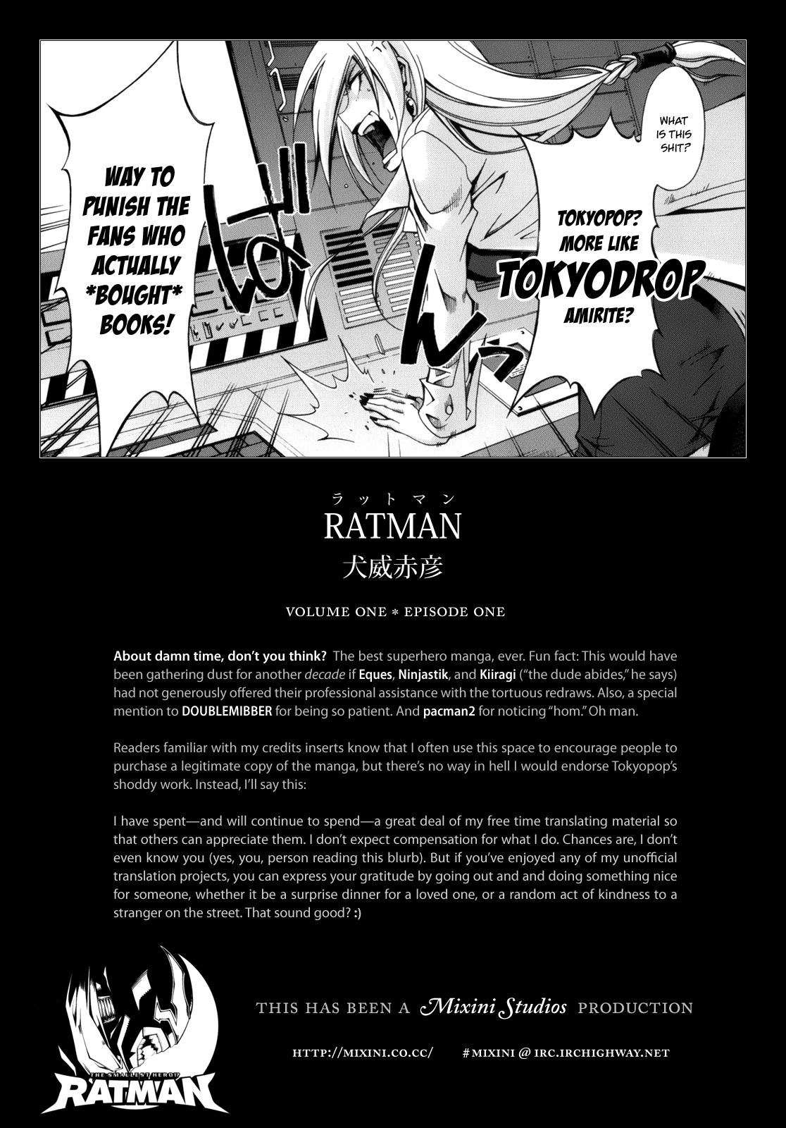 Read Ratman Manga Online