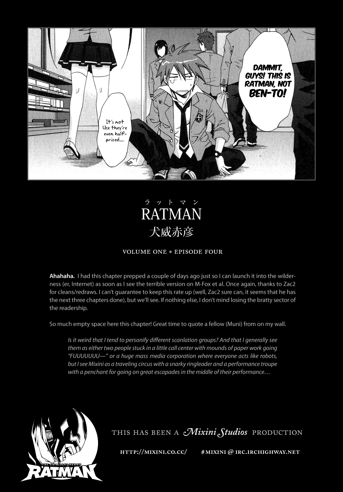 Read Ratman Manga Online