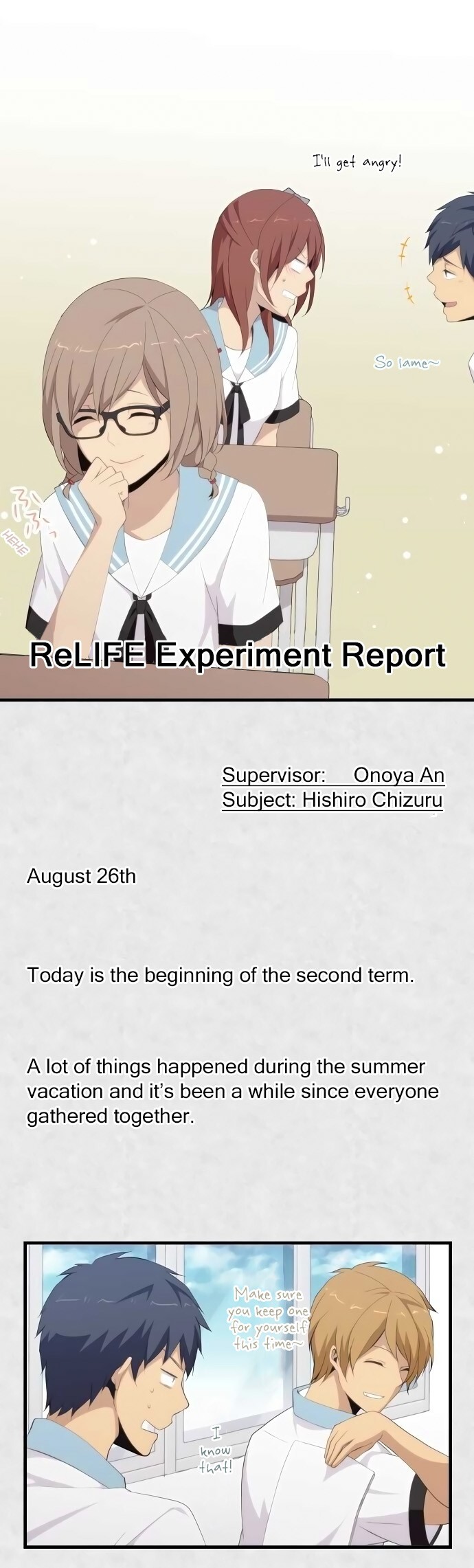 Read ReLIFE Manga Online