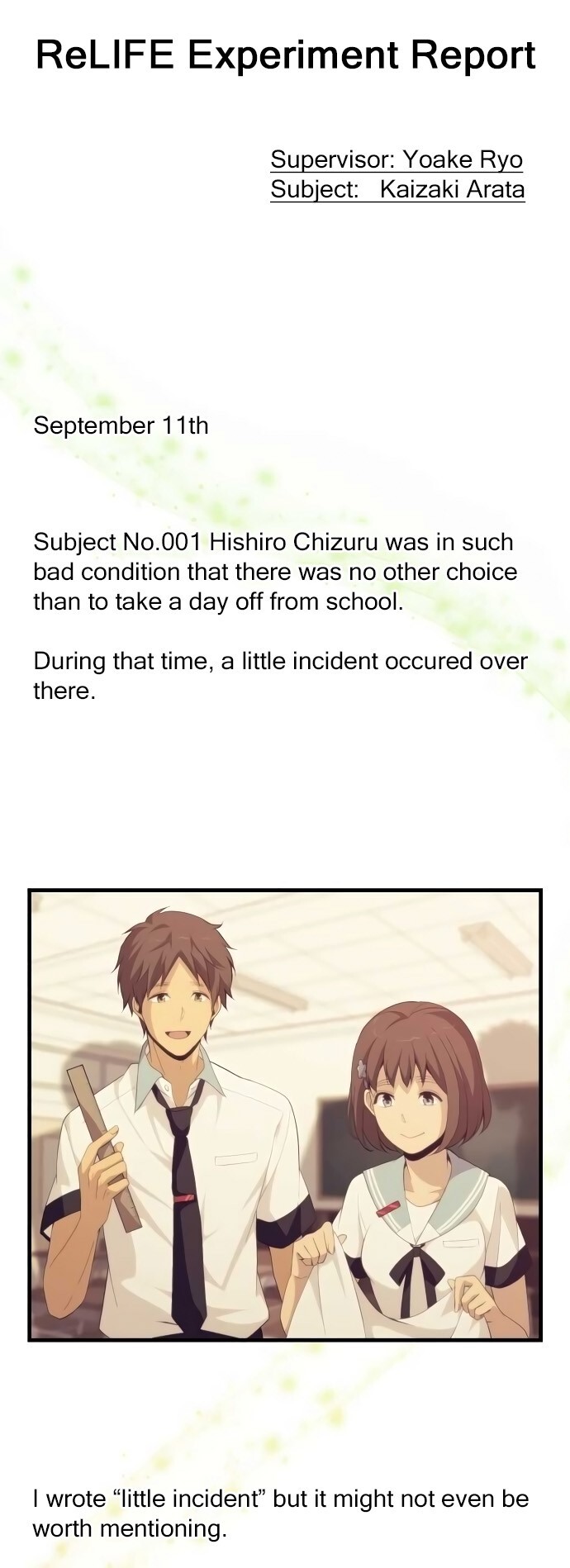 Read ReLIFE Manga Online