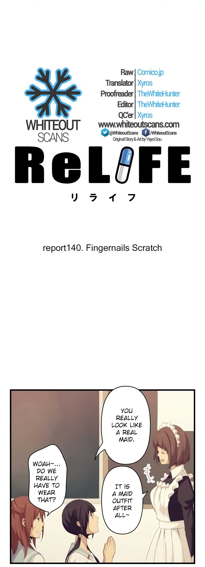 Read ReLIFE Manga Online