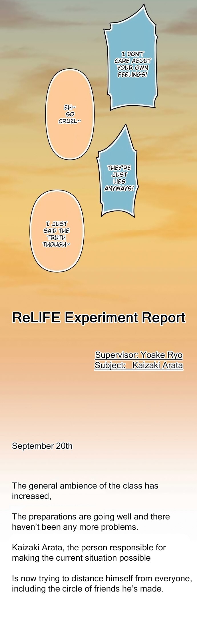 Read ReLIFE Manga Online