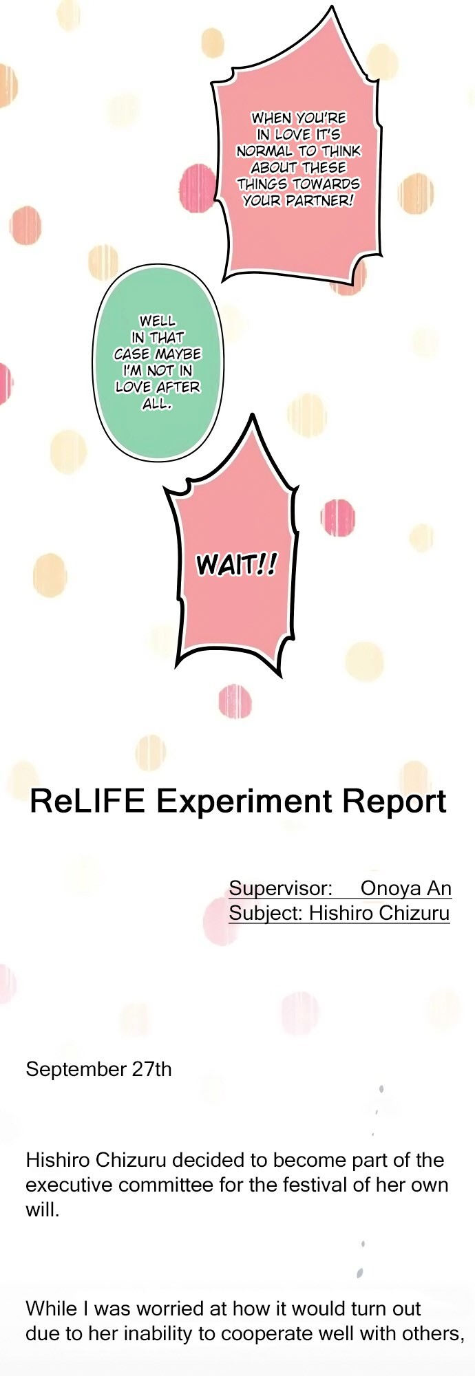Read ReLIFE Manga Online