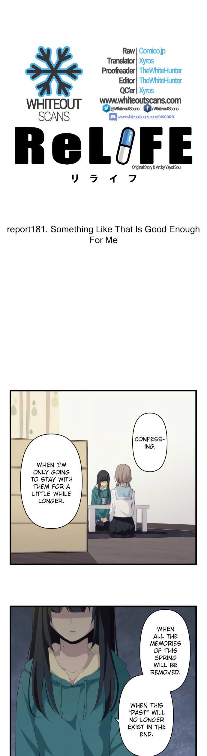 Read ReLIFE Manga Online