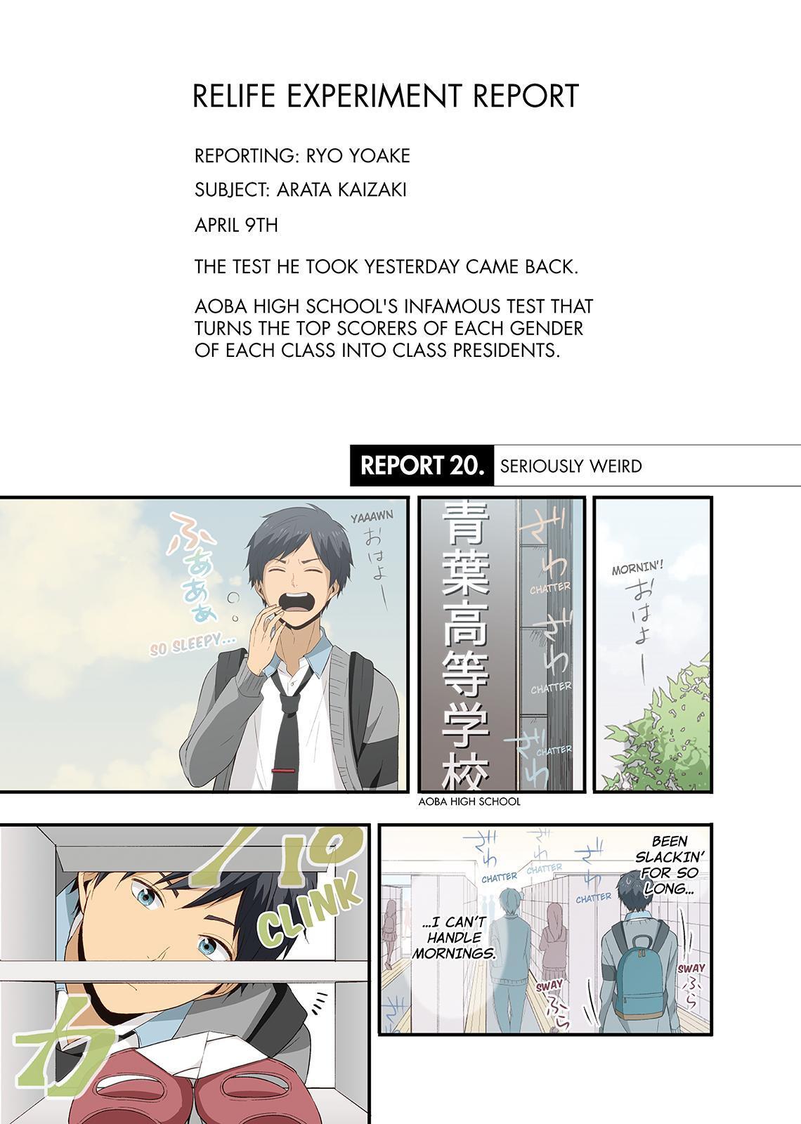Read ReLIFE Manga Online