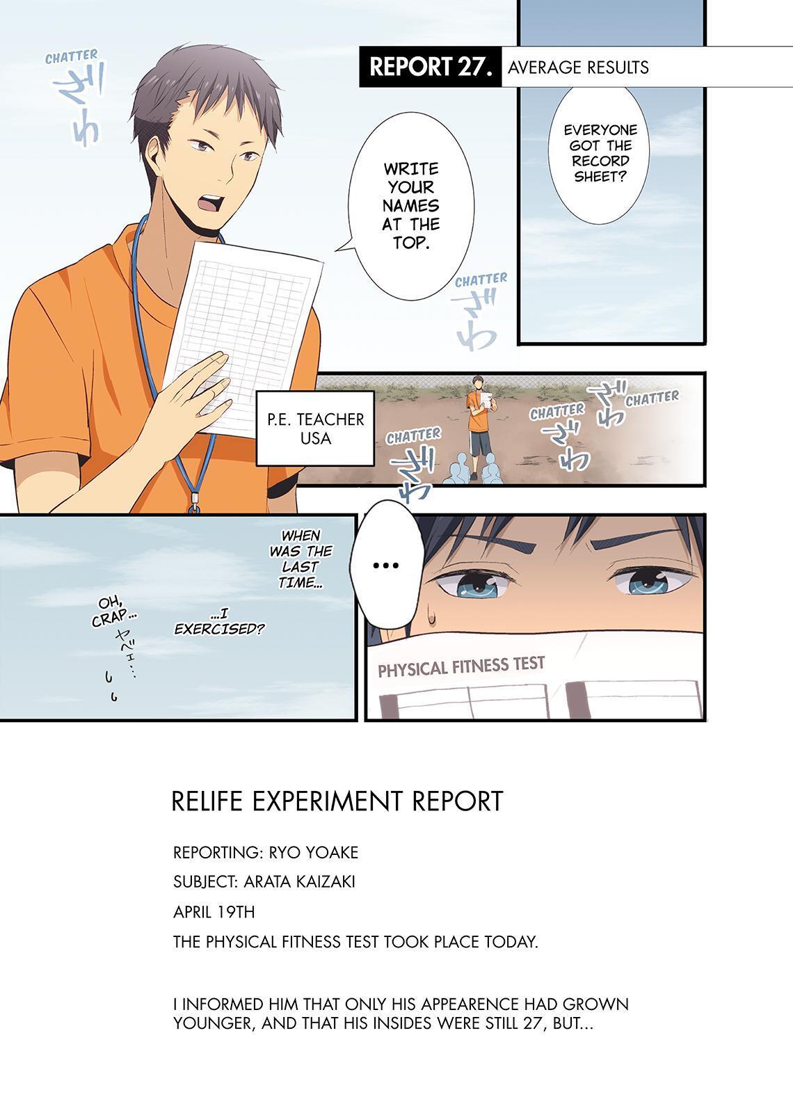 Read ReLIFE Manga Online