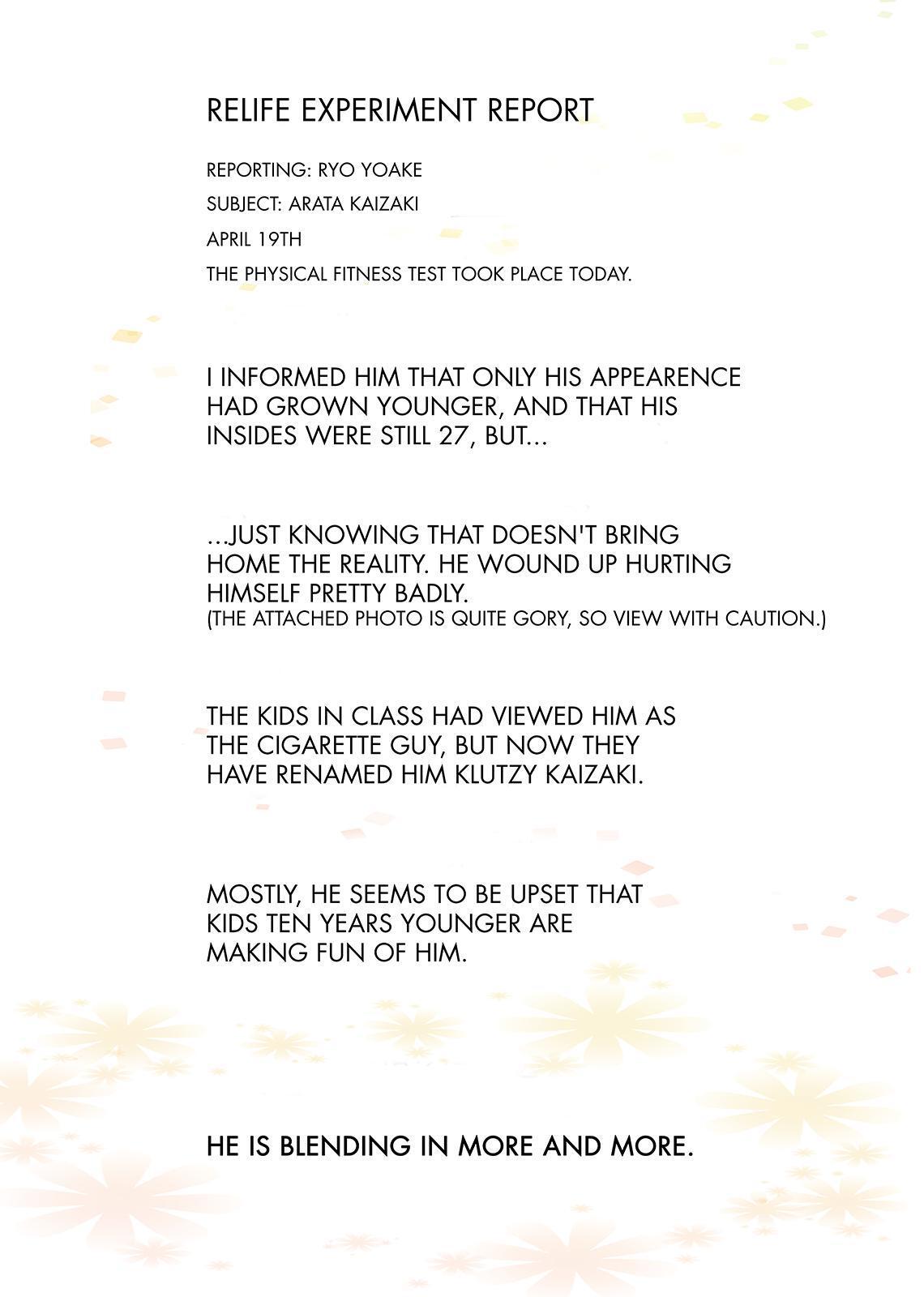 Read ReLIFE Manga Online