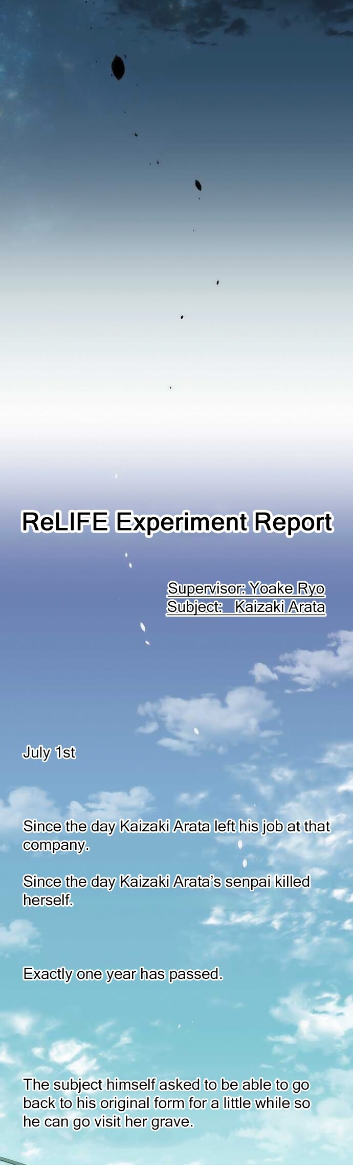 Read ReLIFE Manga Online