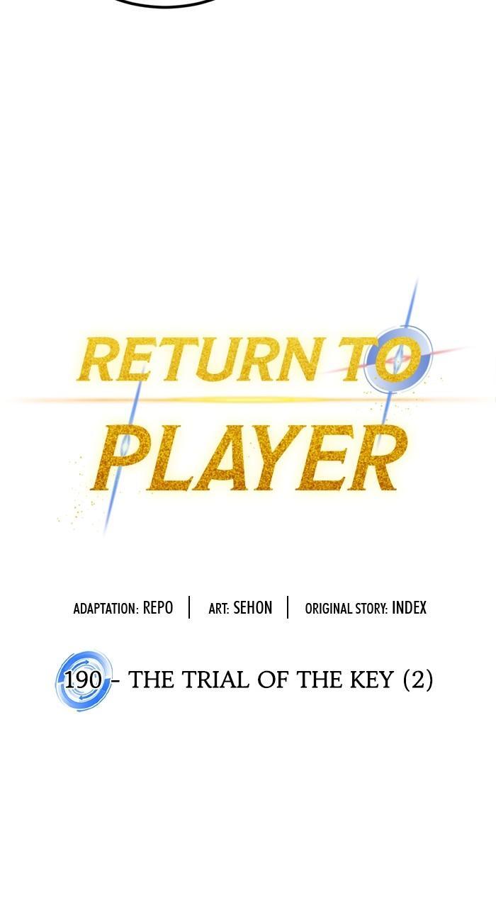 Read Return to Player Manga Online