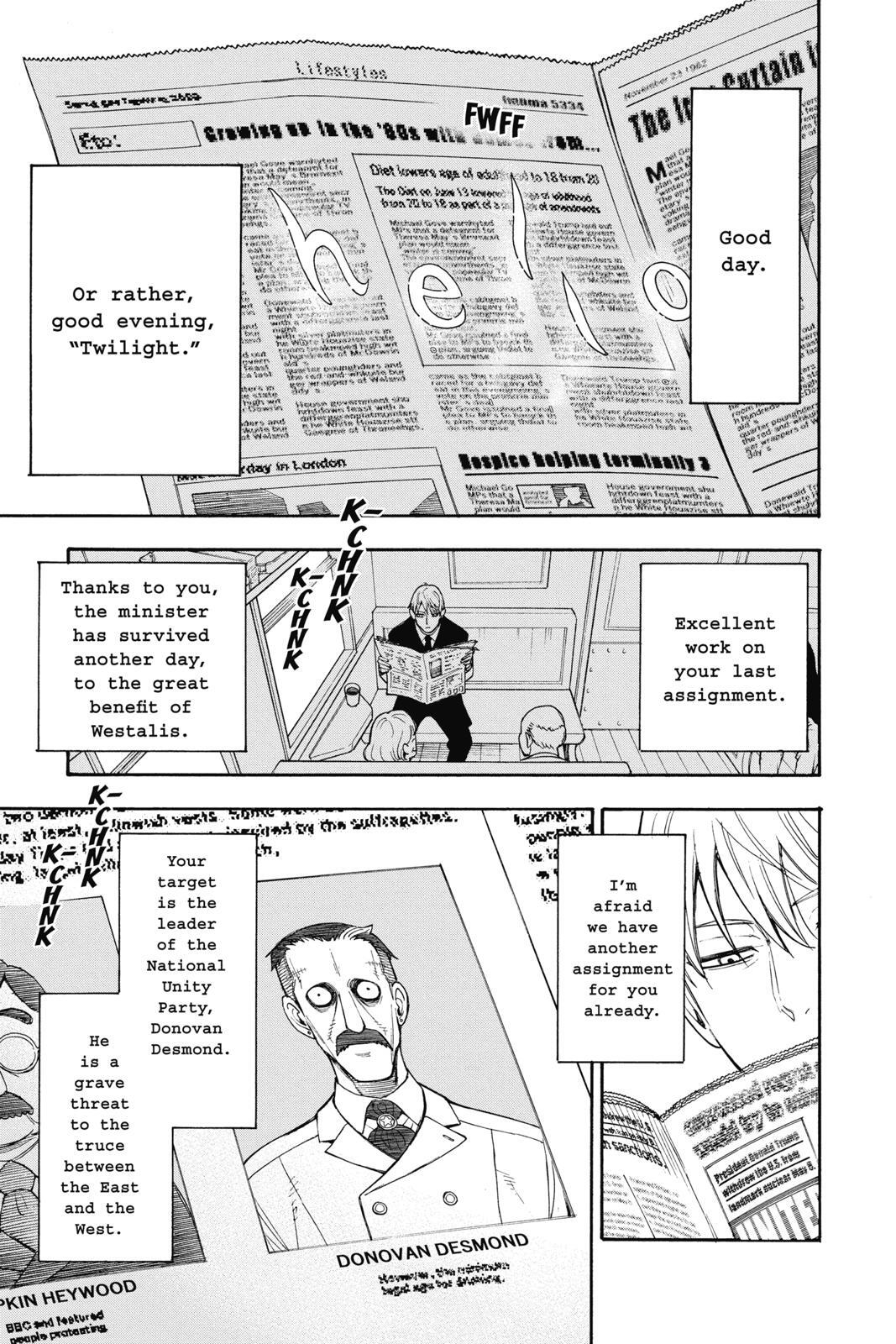 Read SPY×FAMILY Manga Online