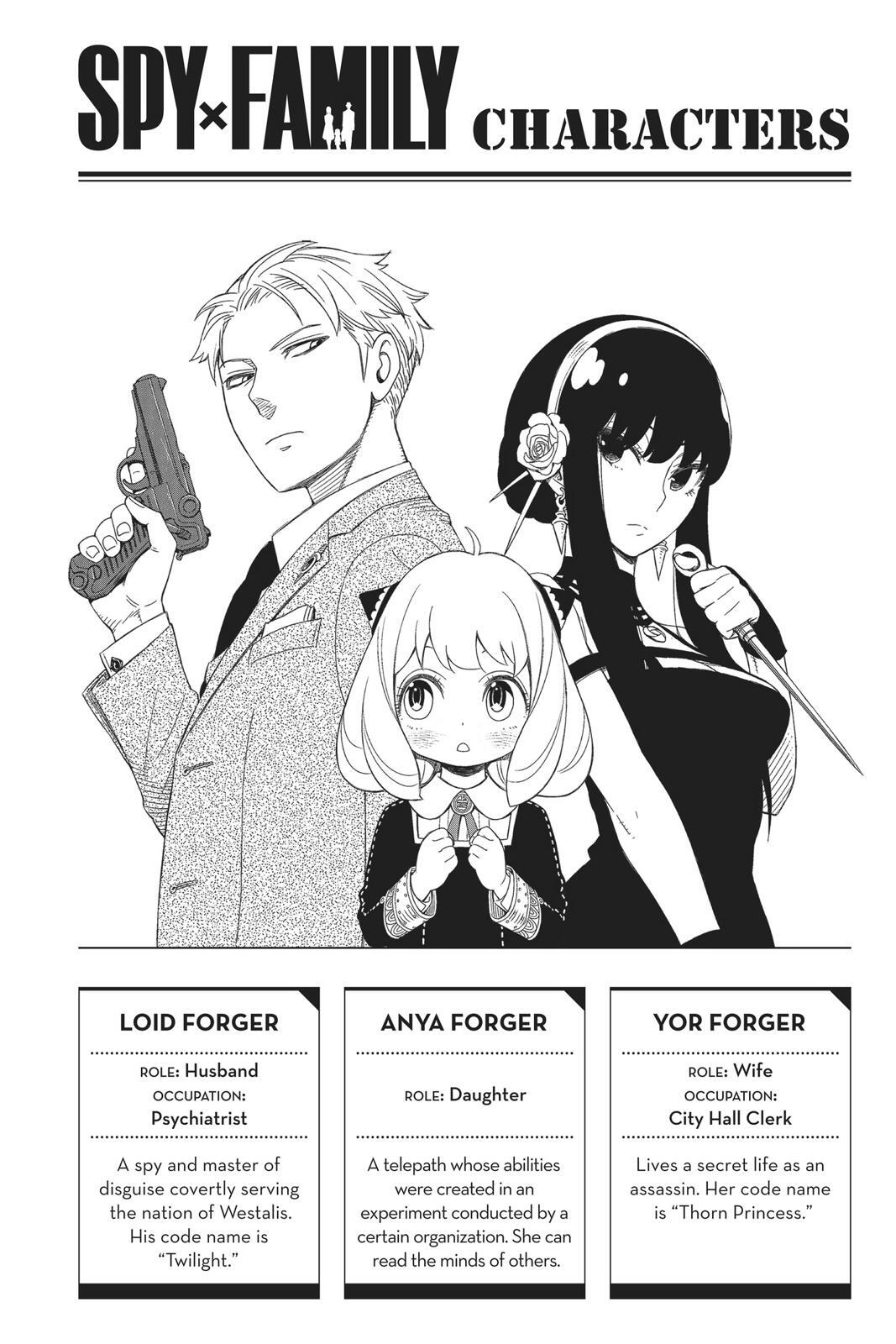 Read SPY×FAMILY Manga Online