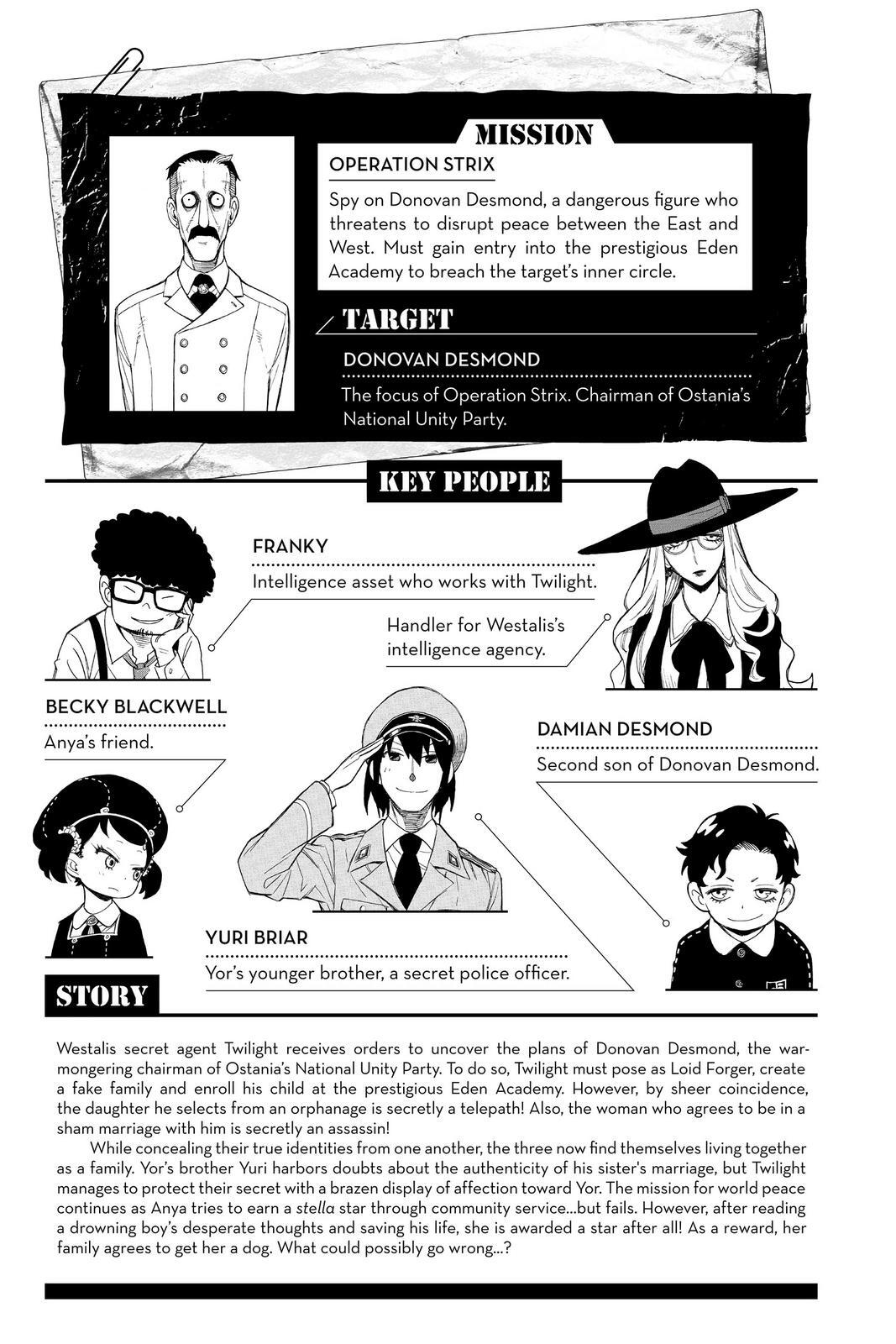 Read SPY×FAMILY Manga Online