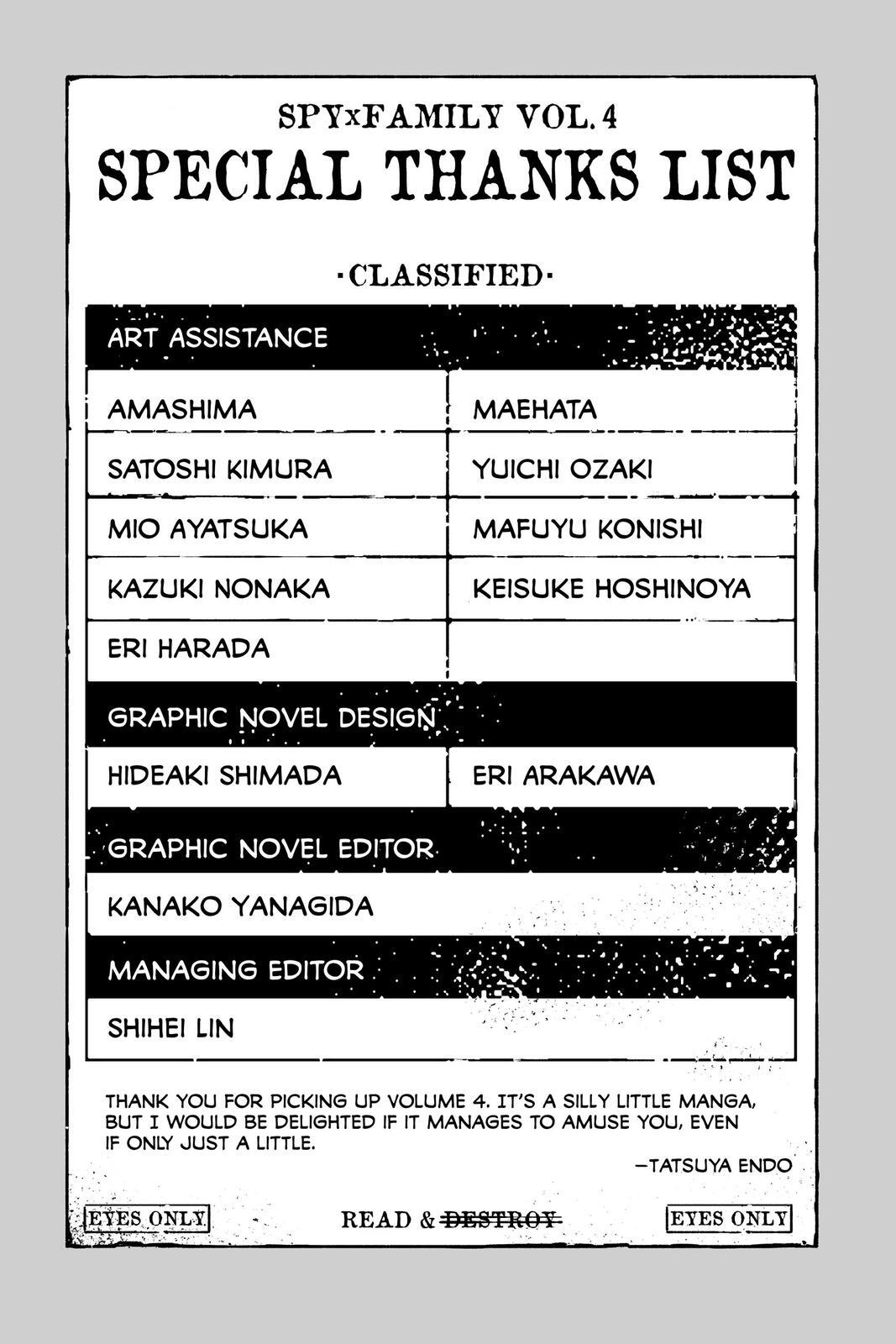 Read SPY×FAMILY Manga Online