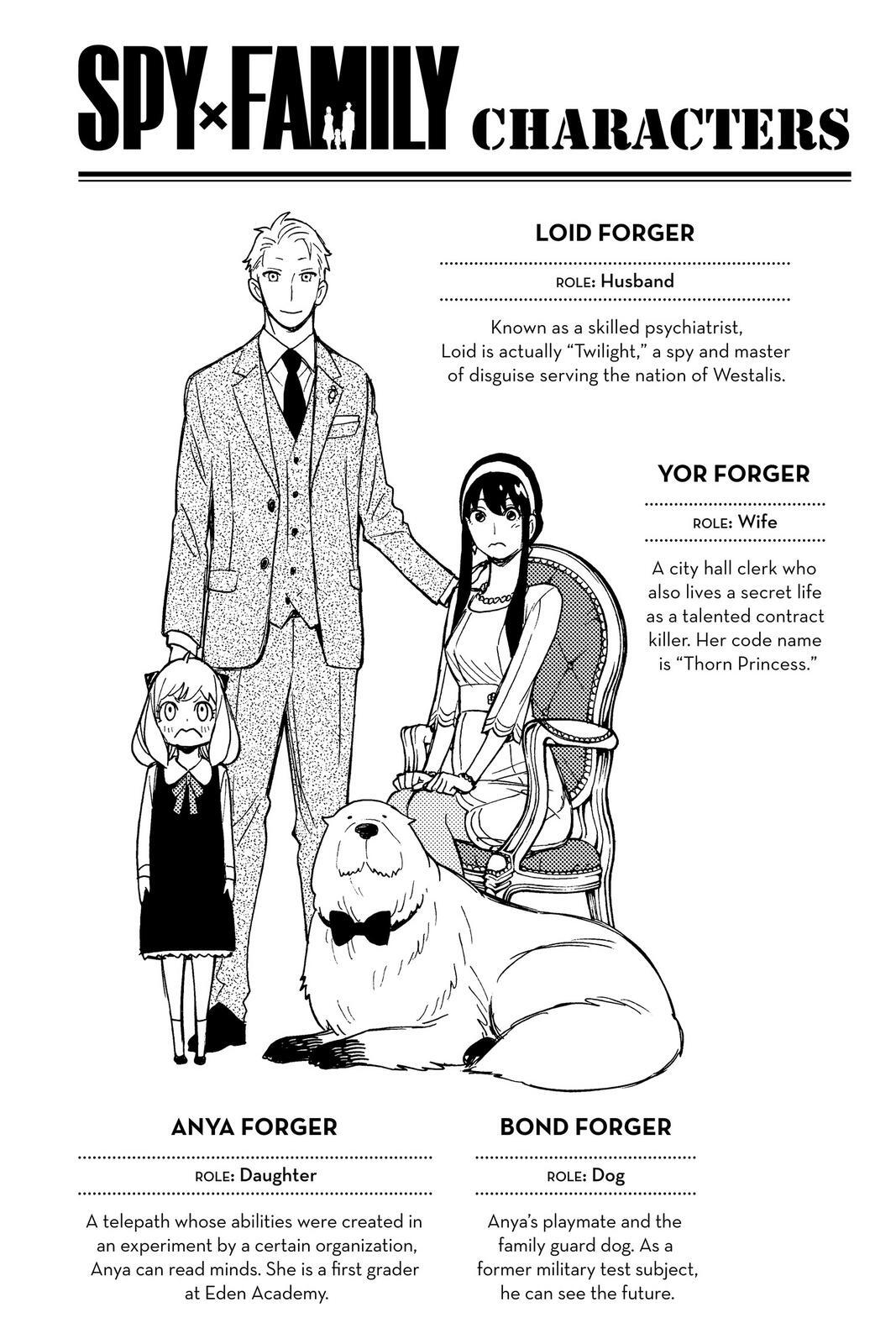 Read SPY×FAMILY Manga Online