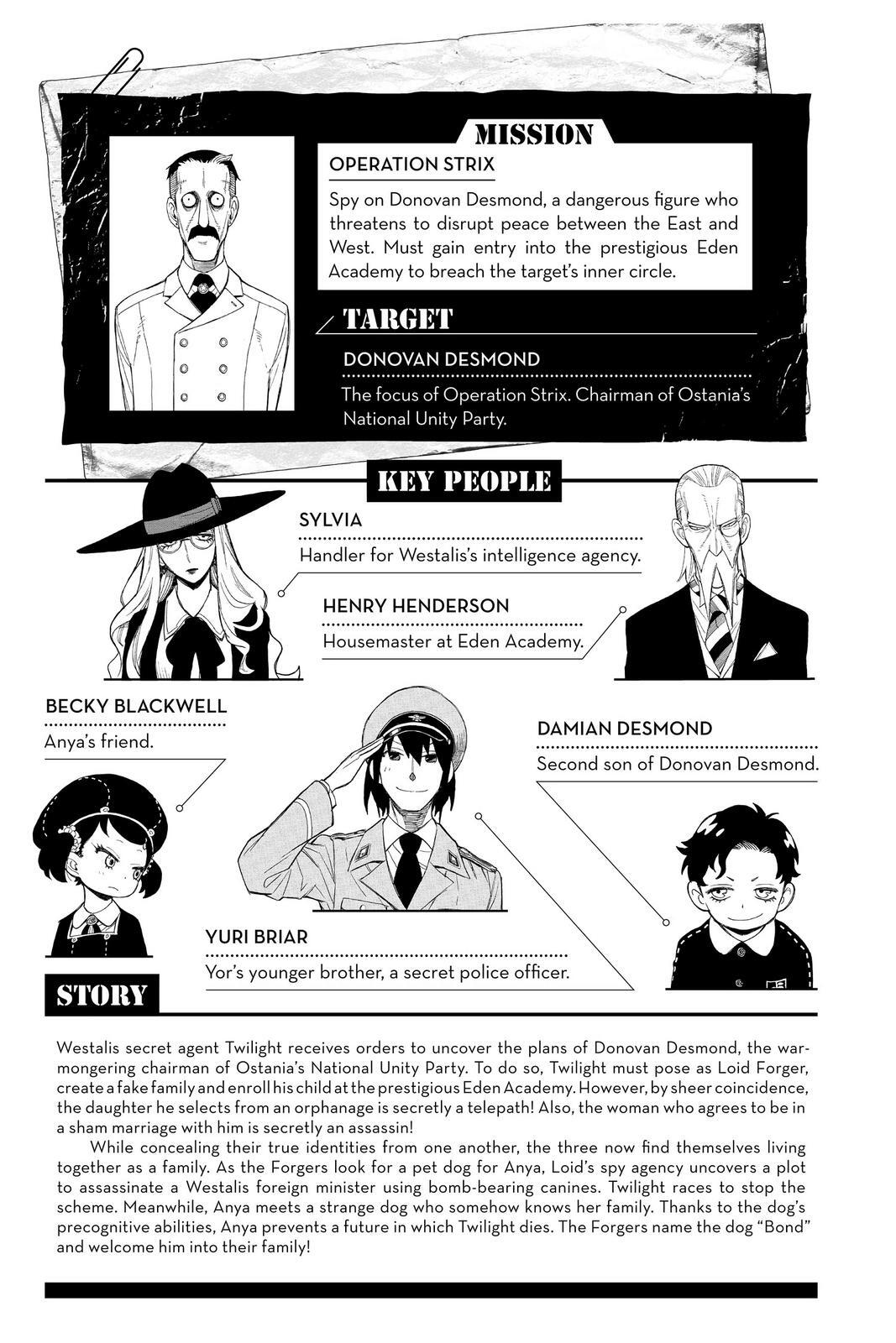 Read SPY×FAMILY Manga Online