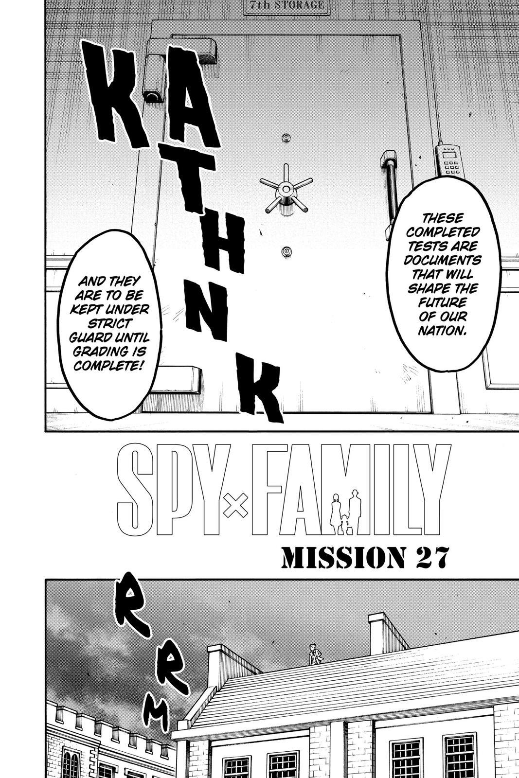 Read SPY×FAMILY Manga Online