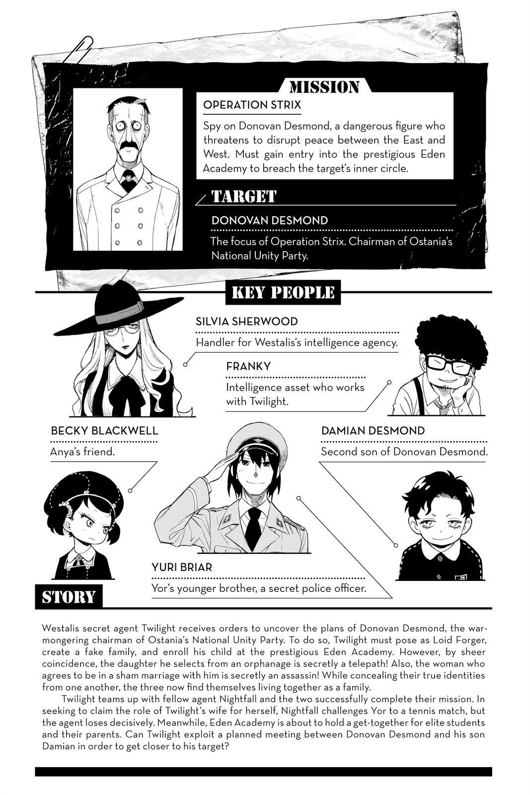 Read SPY×FAMILY Manga Online