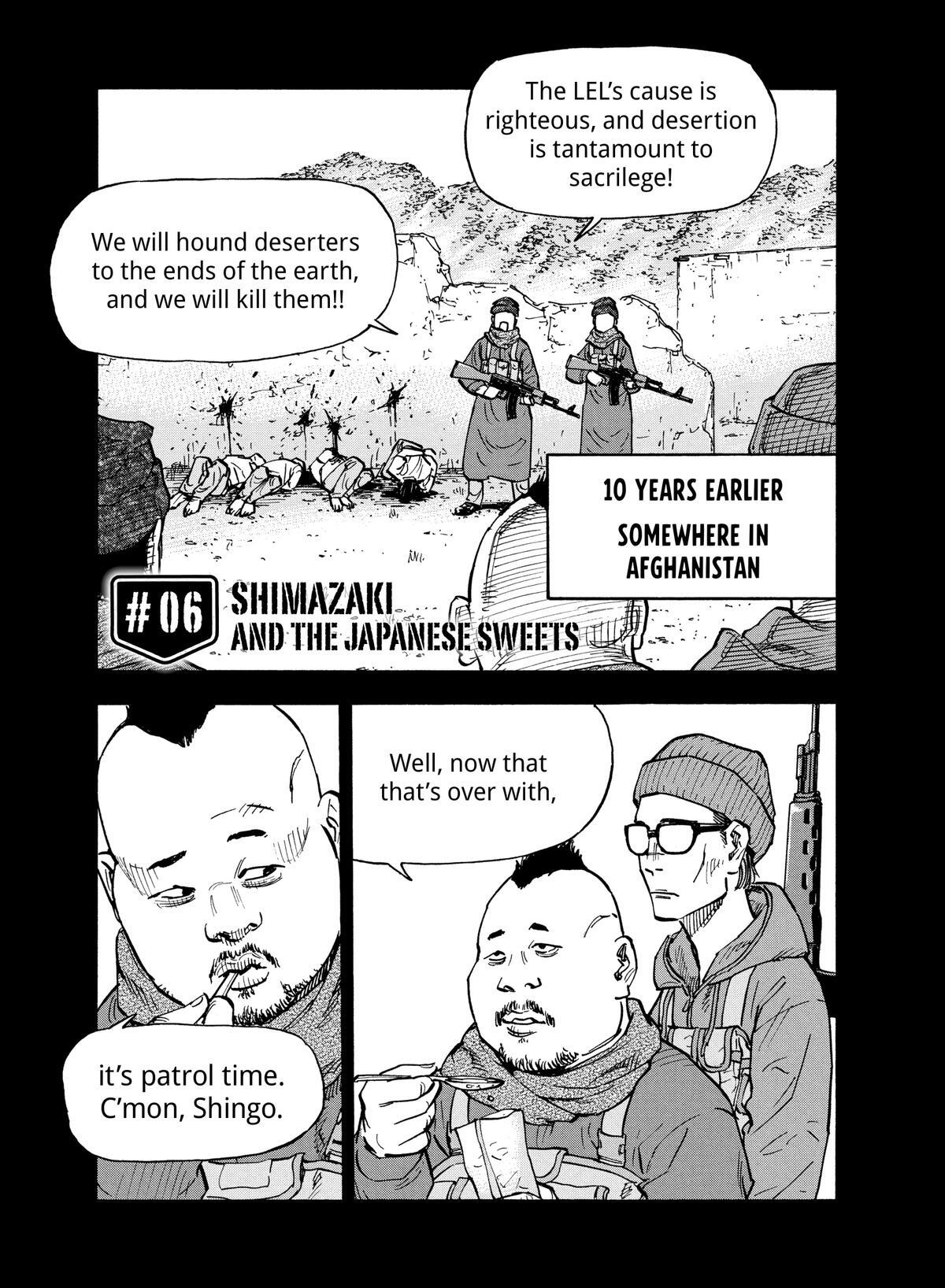 Read Shimazaki in the Land of Peace Manga Online