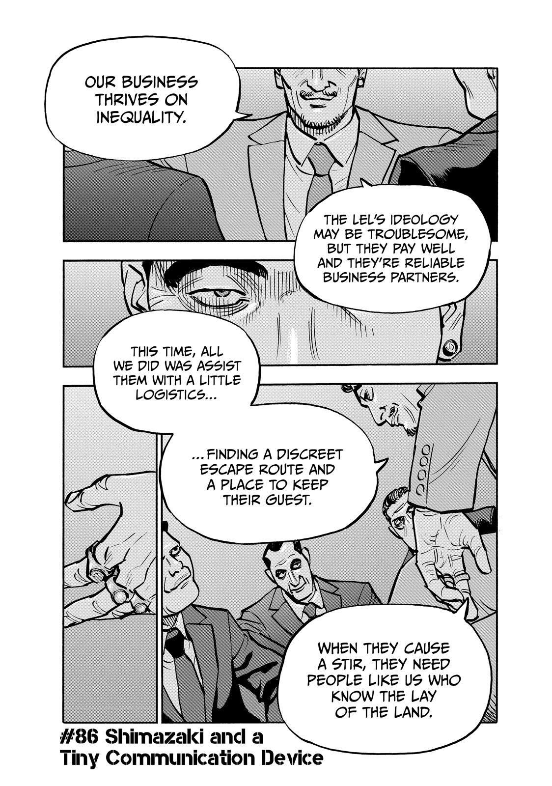 Read Shimazaki in the Land of Peace Manga Online
