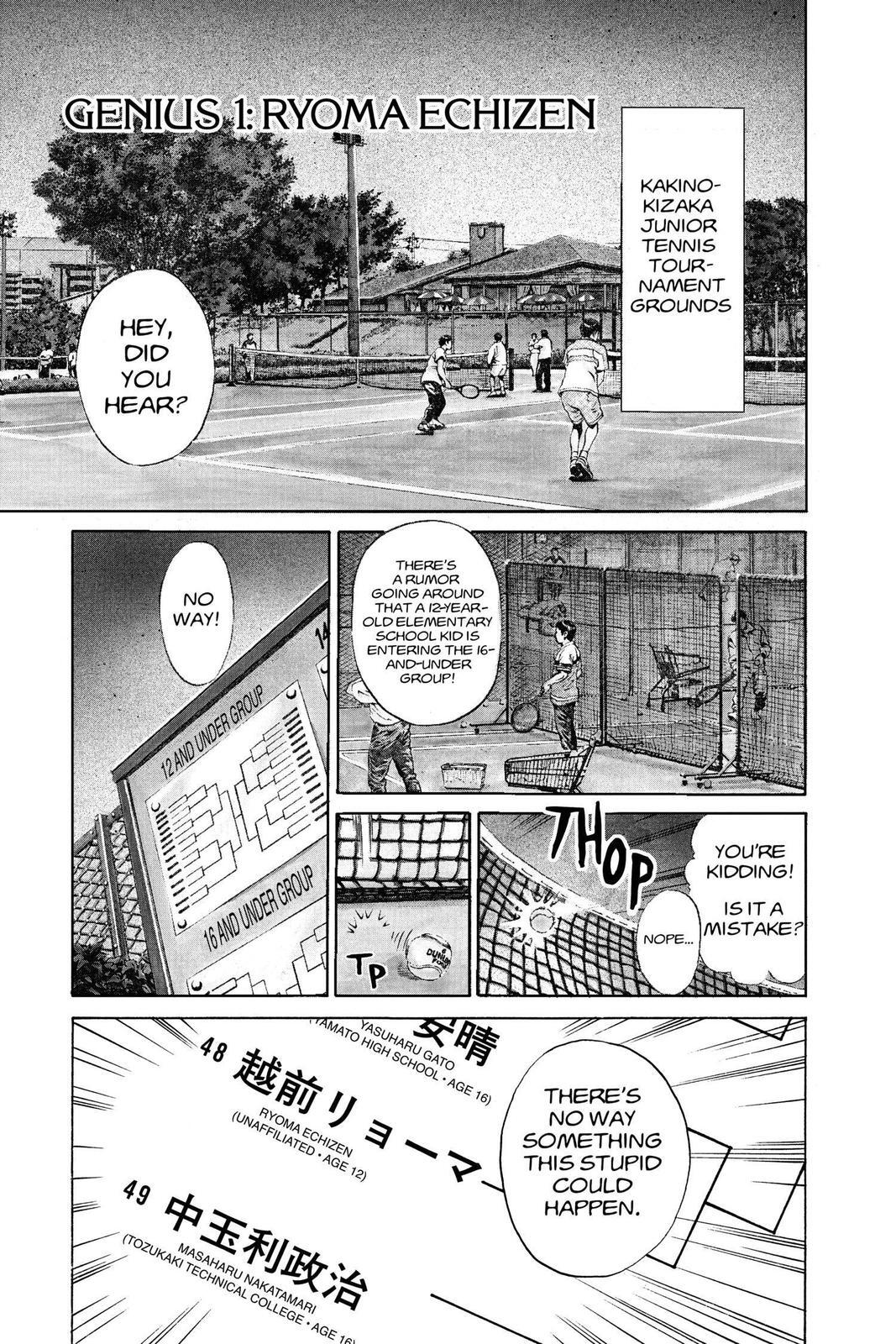 Read Tennis no Oujisama Manga Online