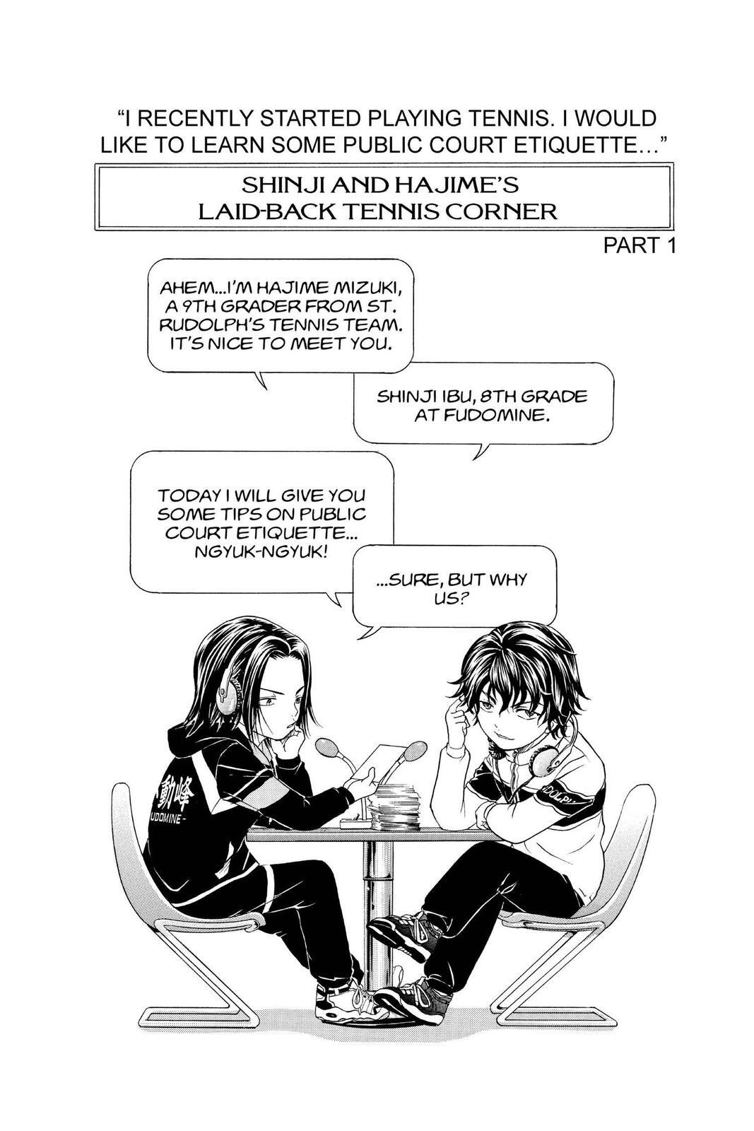 Read Tennis no Oujisama Manga Online