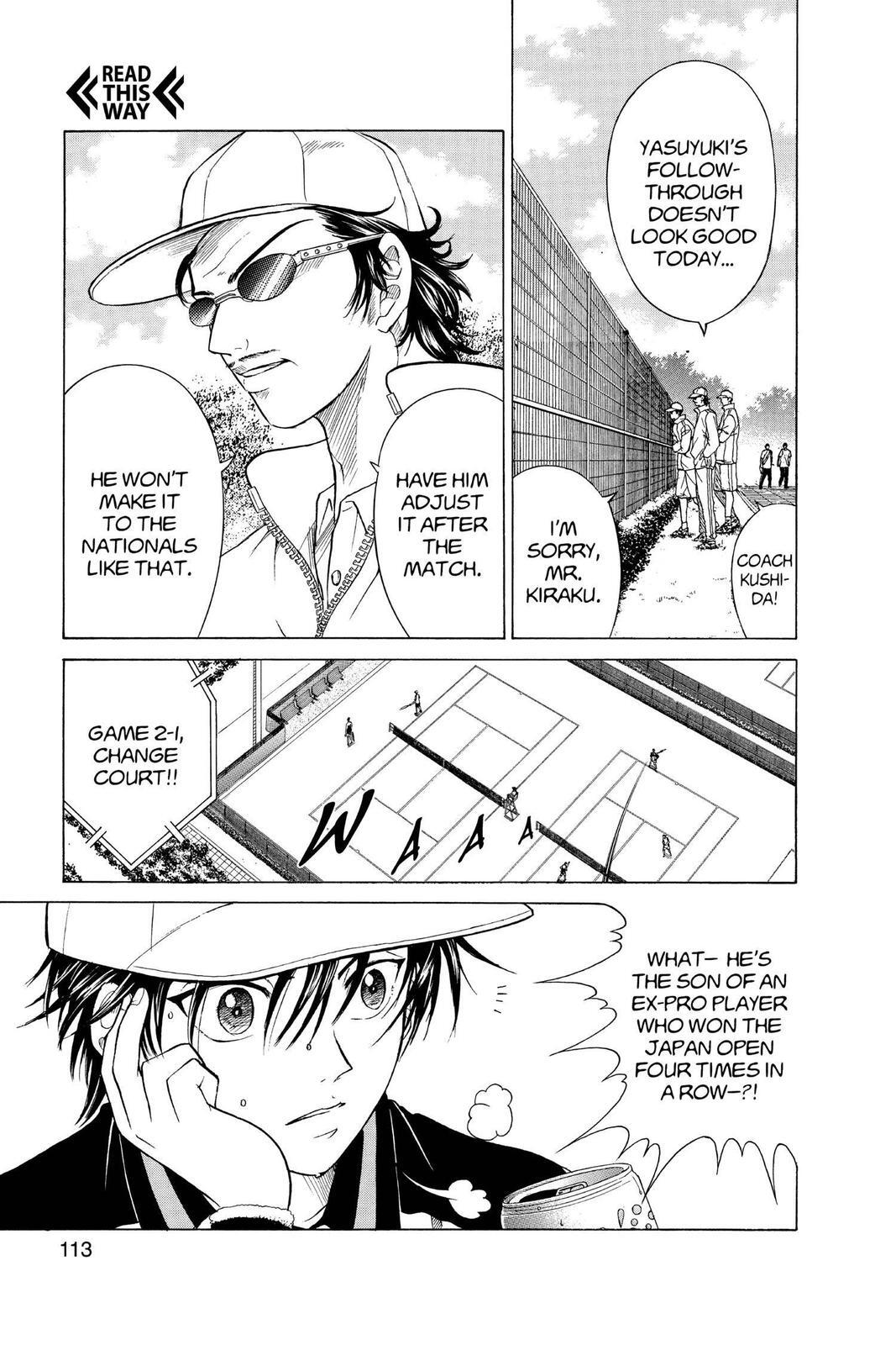 Read Tennis no Oujisama Manga Online