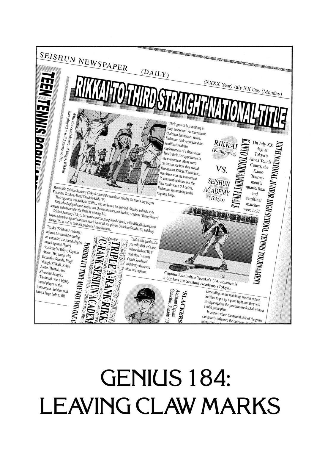 Read Tennis no Oujisama Manga Online