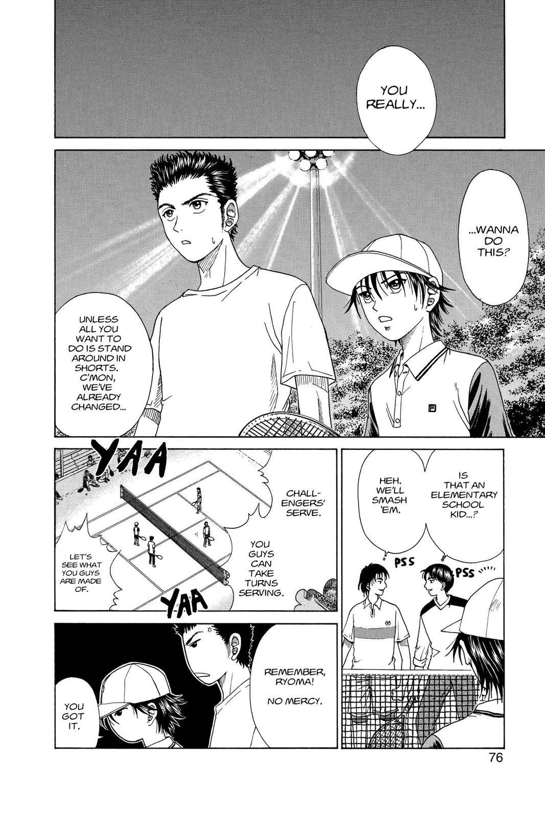 Read Tennis no Oujisama Manga Online