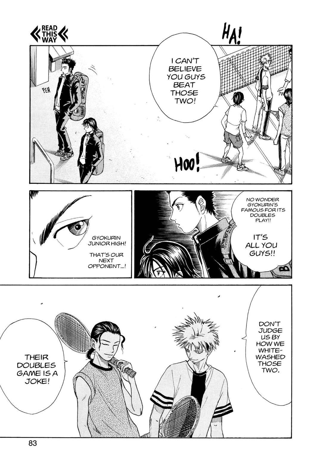 Read Tennis no Oujisama Manga Online