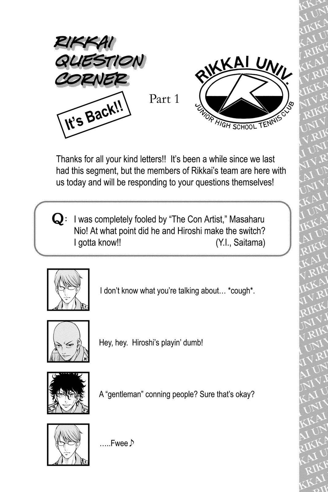 Read Tennis no Oujisama Manga Online