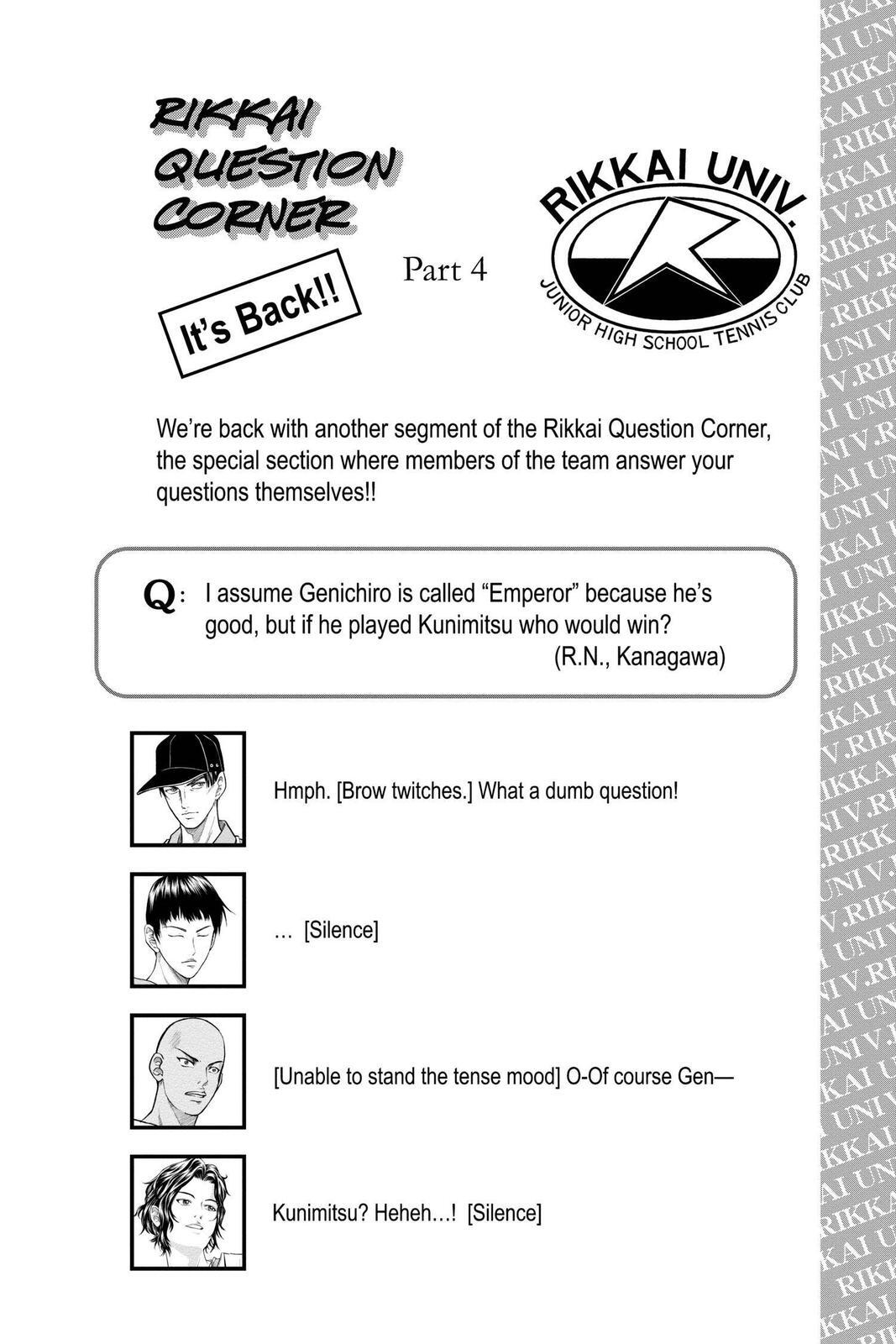 Read Tennis no Oujisama Manga Online