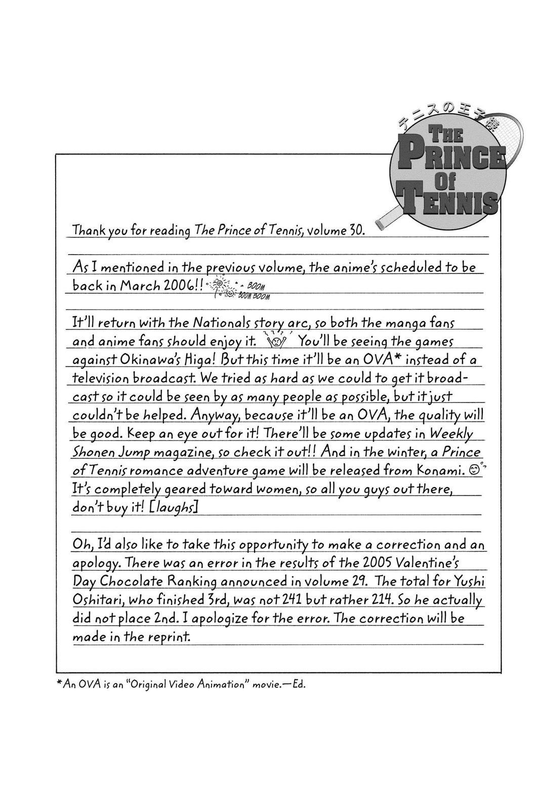 Read Tennis no Oujisama Manga Online