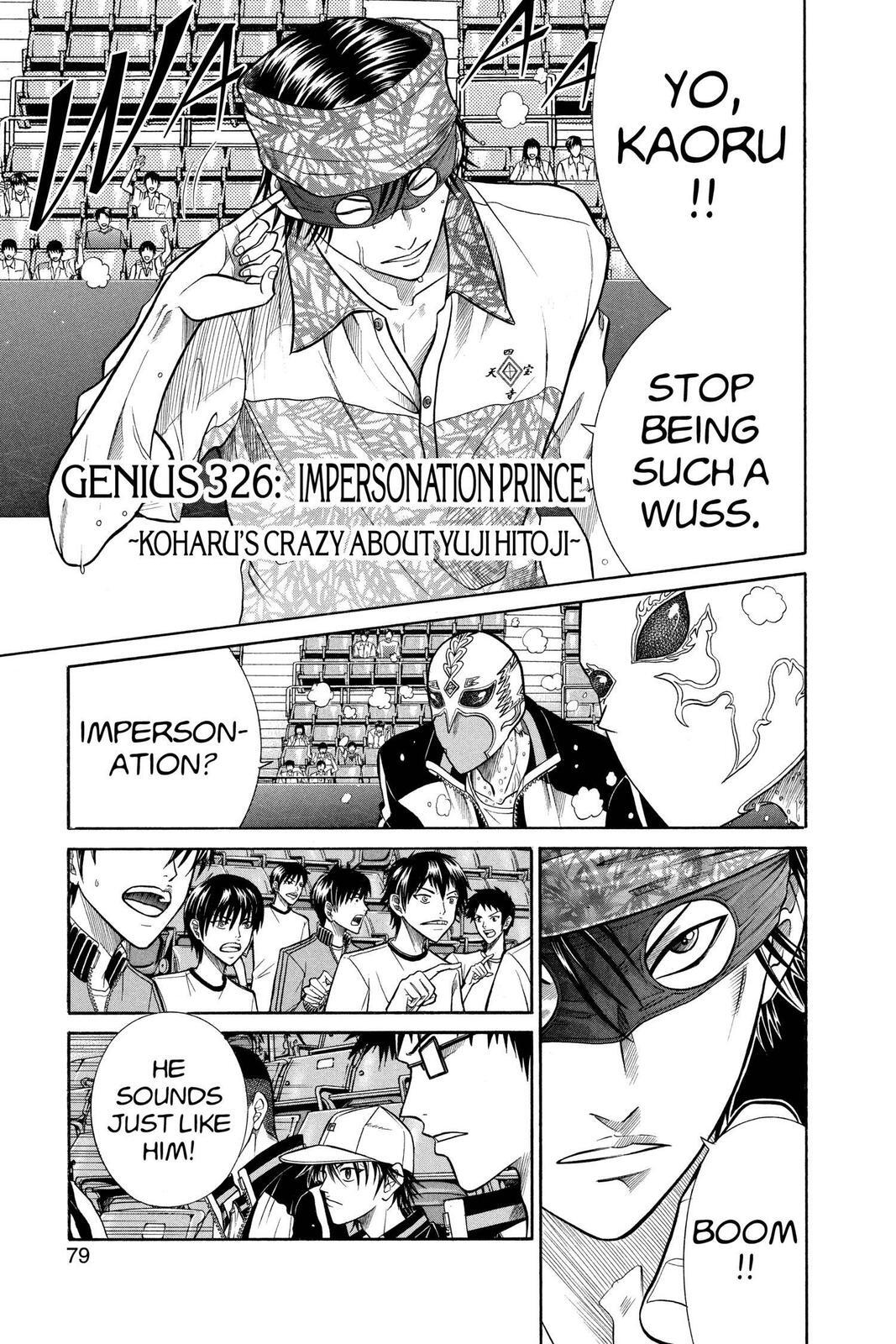 Read Tennis no Oujisama Manga Online
