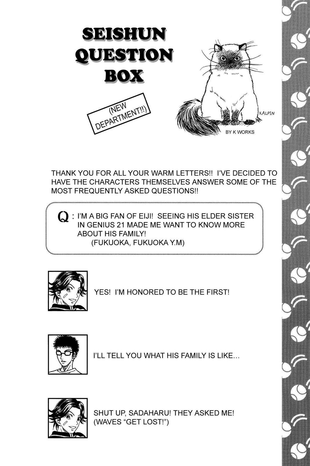Read Tennis no Oujisama Manga Online