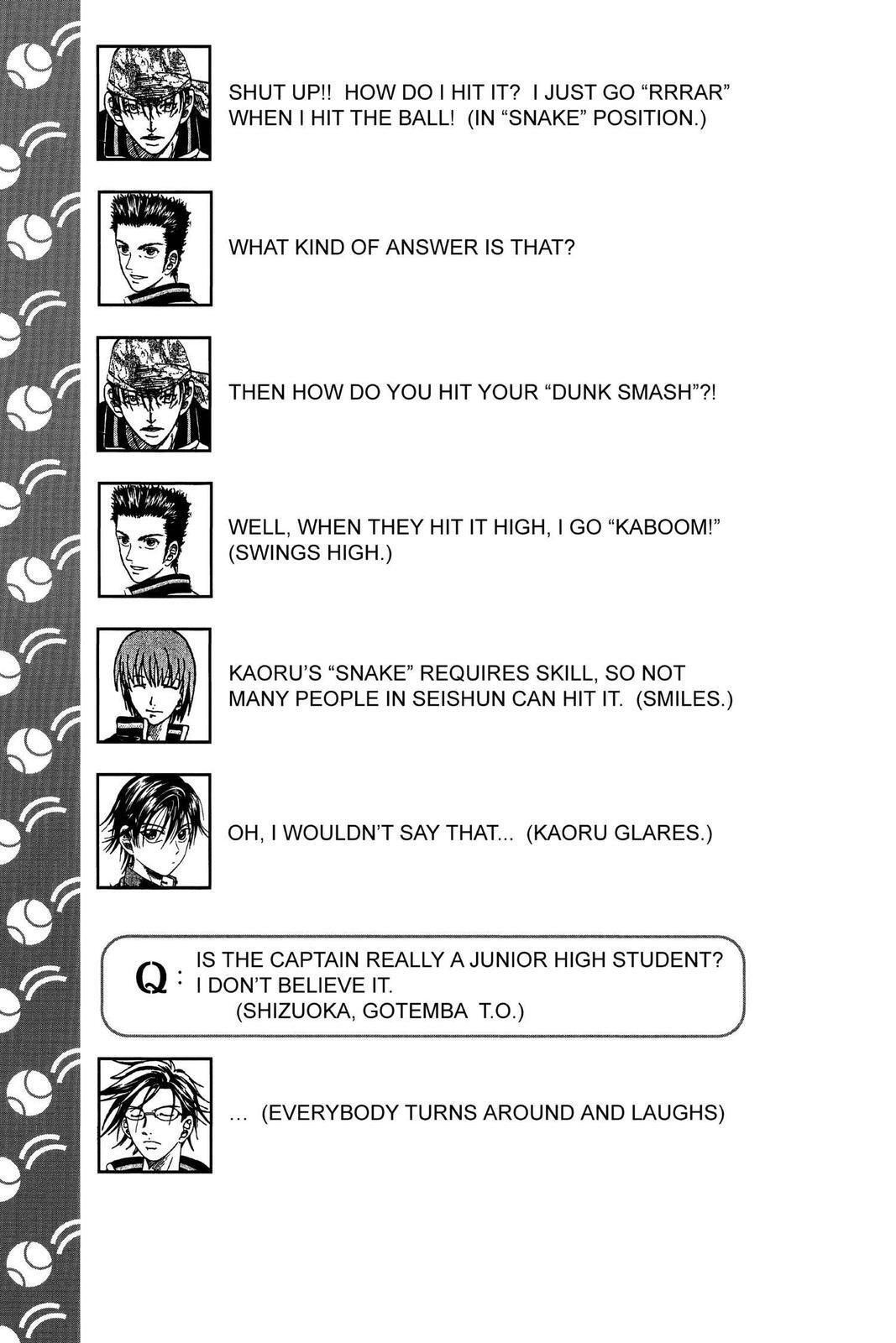 Read Tennis no Oujisama Manga Online