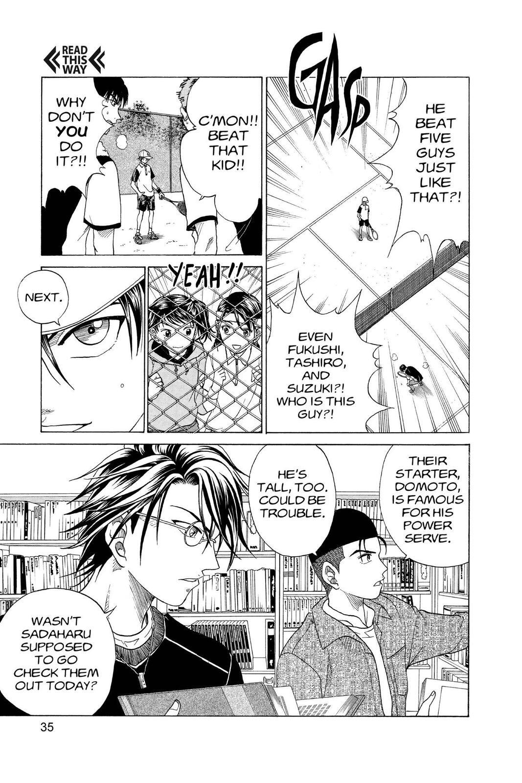 Read Tennis no Oujisama Manga Online