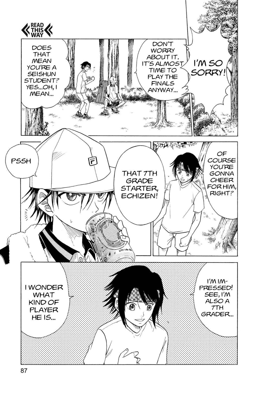Read Tennis no Oujisama Manga Online