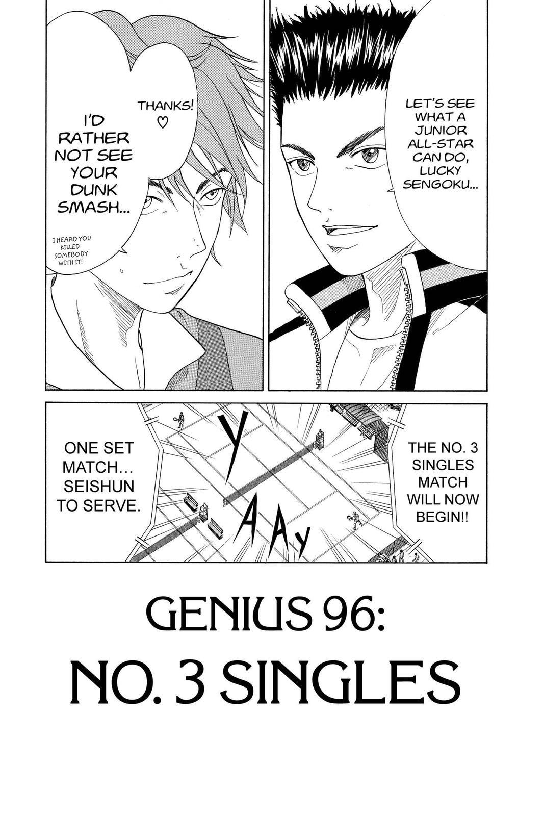 Read Tennis no Oujisama Manga Online