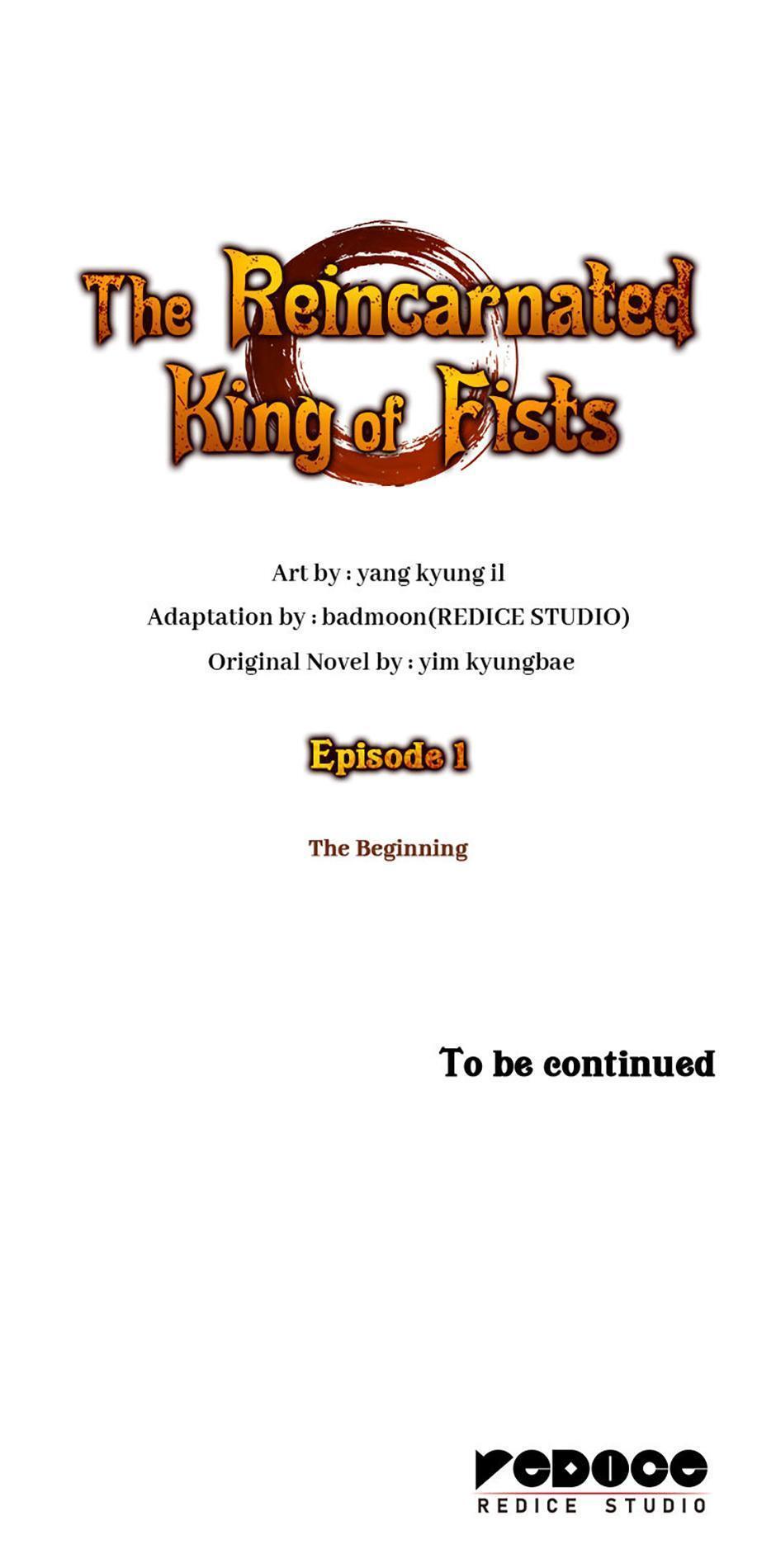 Read The Reincarnated King of Fists Manga Online