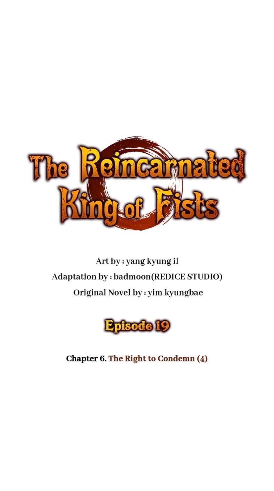 Read The Reincarnated King of Fists Manga Online