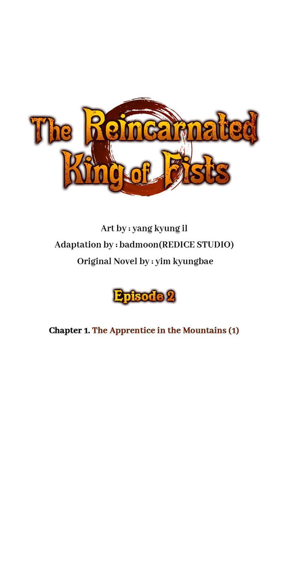 Read The Reincarnated King of Fists Manga Online