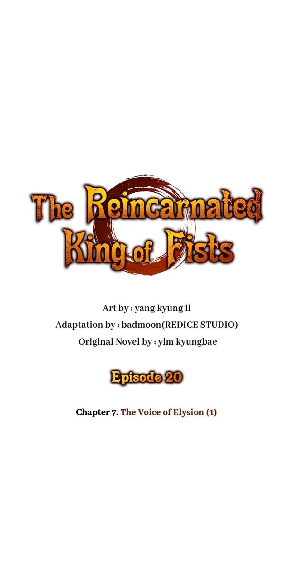 Read The Reincarnated King of Fists Manga Online