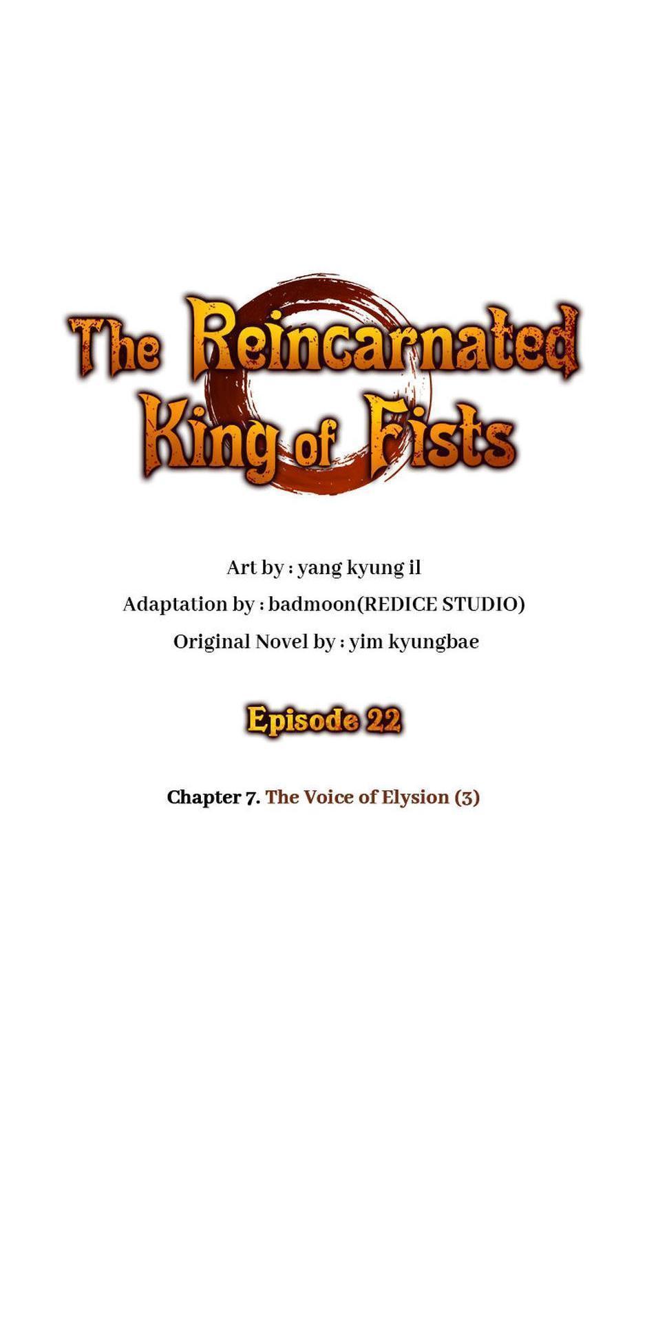 Read The Reincarnated King of Fists Manga Online