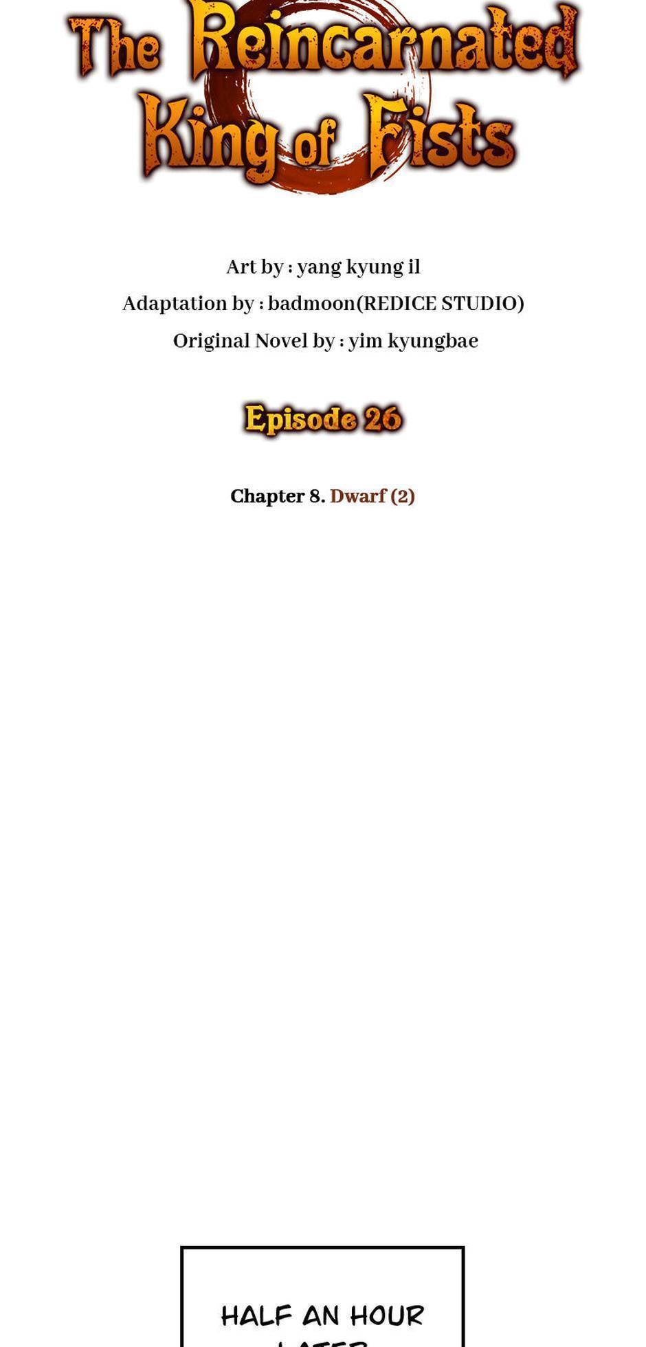 Read The Reincarnated King of Fists Manga Online