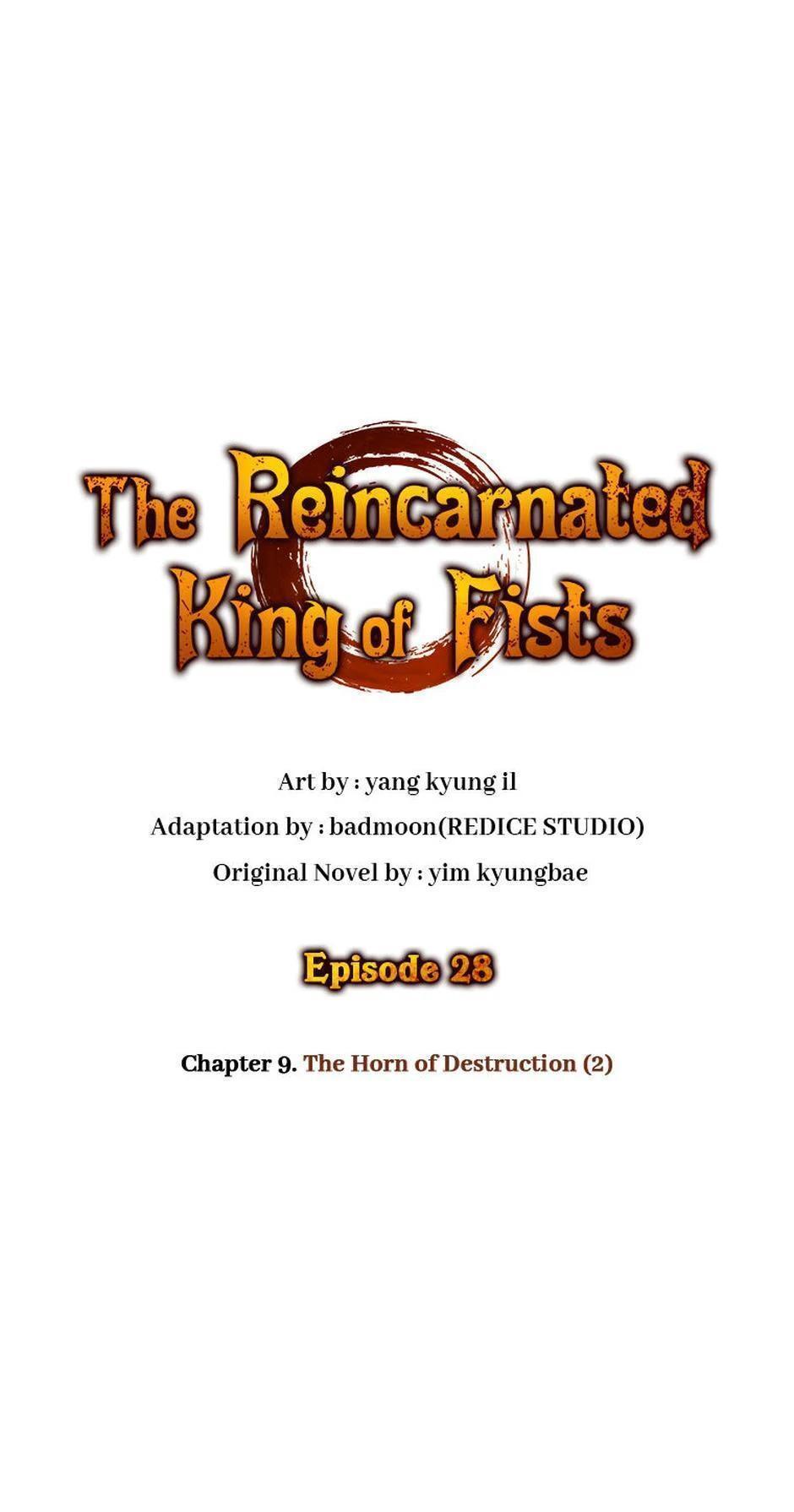 Read The Reincarnated King of Fists Manga Online