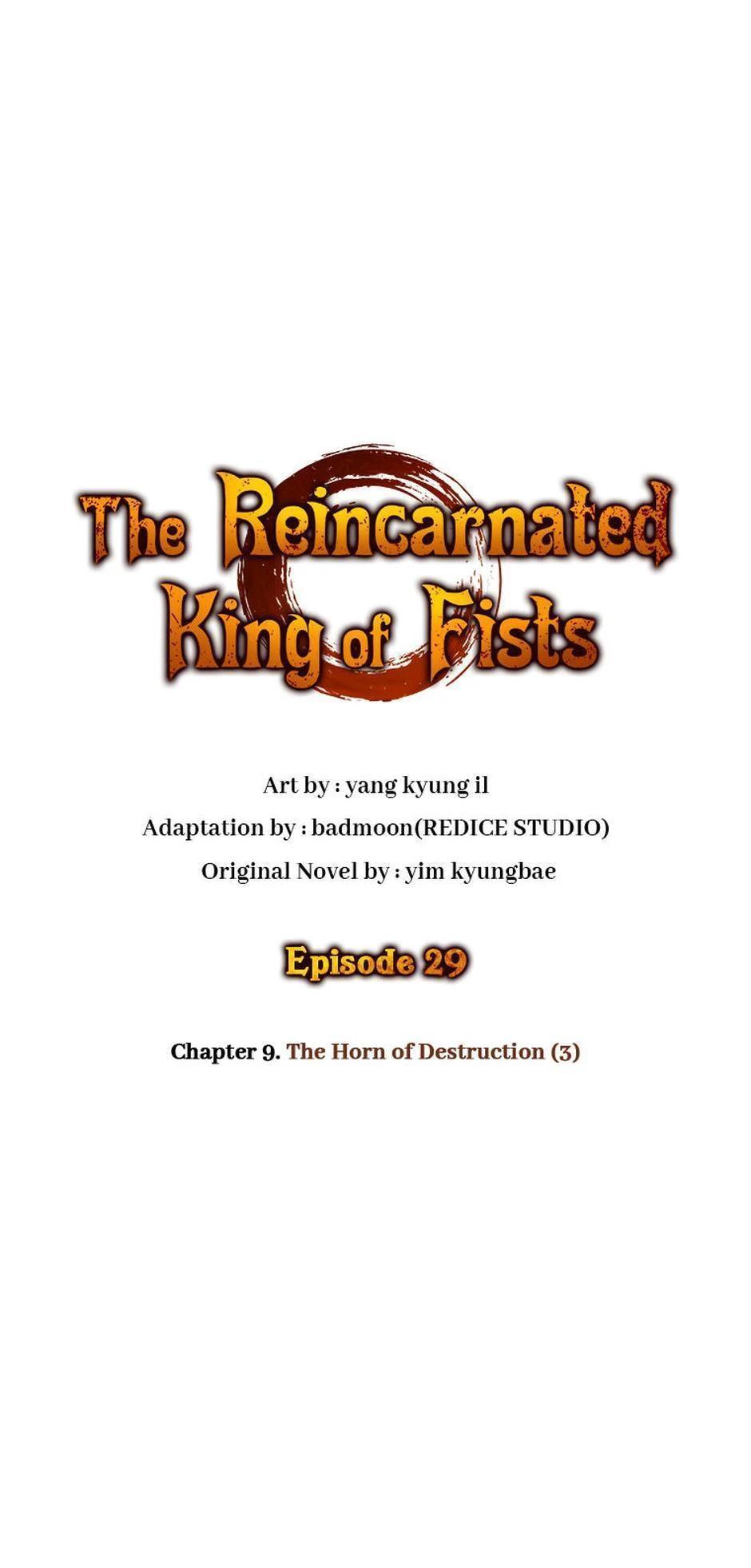 Read The Reincarnated King of Fists Manga Online